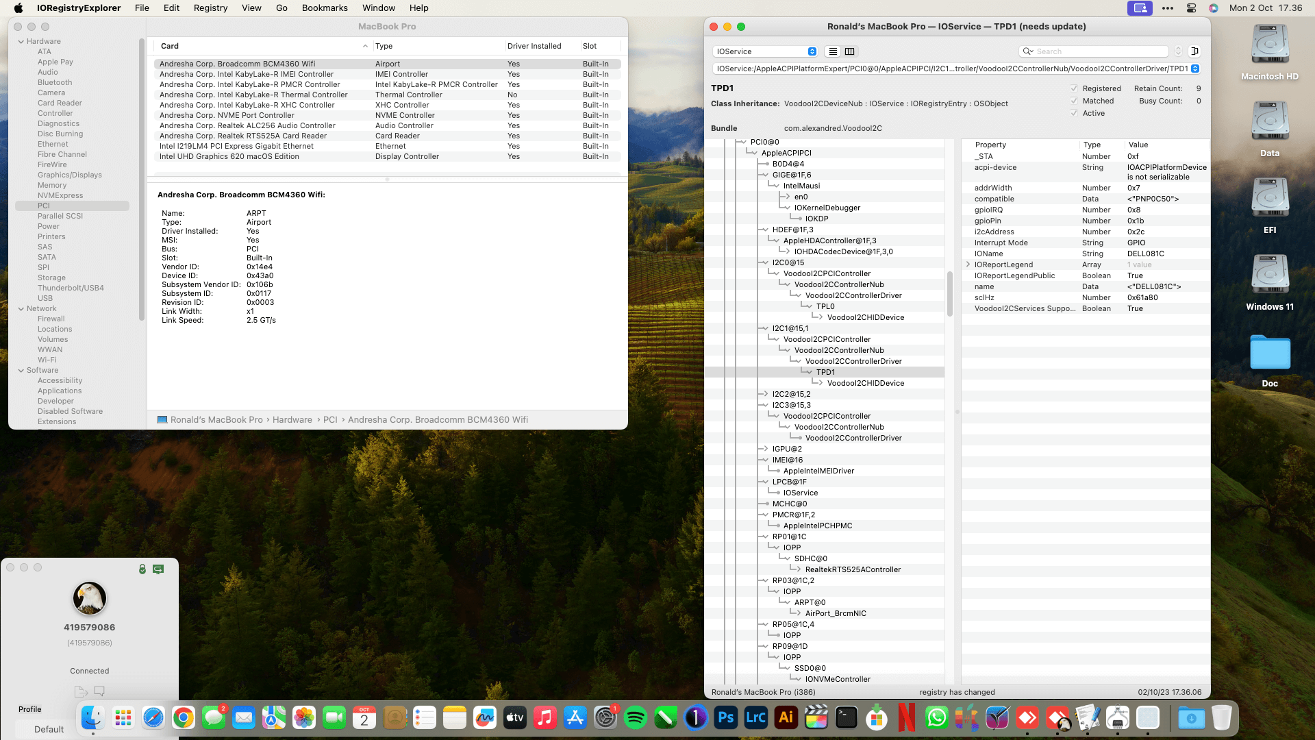 Dell Latitude 7490 8th Touchscreen [KabyLake R + Intel UHD 620 + I2C]   OpenCore 1